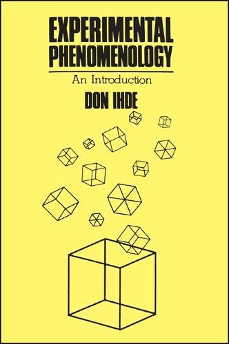 9780887061998: Experimental Phenomenology: An Introduction