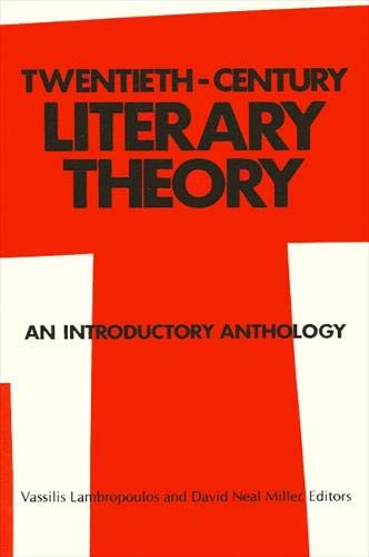 Stock image for Twentieth-Century Literary Theory : An Introductory Anthology for sale by Better World Books