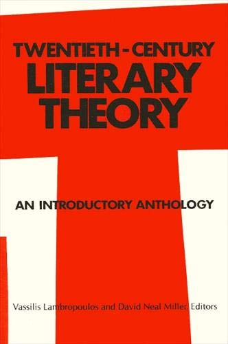 9780887062650: Twentieth-Century Literary Theory: An Introductory Anthology (SUNY series, Intersections: Philosophy and Critical Theory)