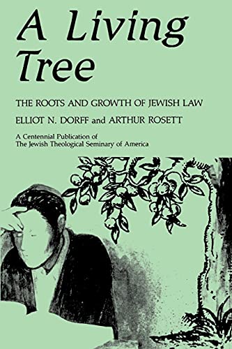 Imagen de archivo de A Living Tree: The Roots and Growth of Jewish Law a la venta por Books From California