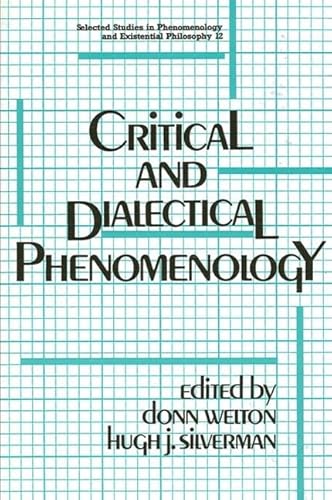 Stock image for Critical and Dialectical Phenomenology for sale by Chequamegon Books