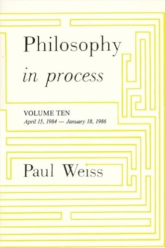 9780887064975: Philosophy in Process: Vol. 10 (SUNY series in Philosophy)