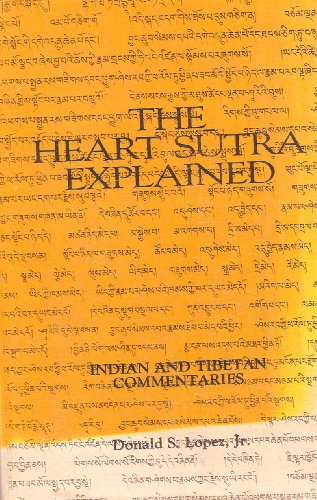 9780887065897: The Heart Sutra Explained: Indian and Tibetan Commentaries (SUNY series in Buddhist Studies)