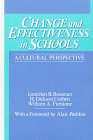 9780887067259: Change and Effectiveness in Schools: A Cultural Perspective (SUNY series, Frontiers in Education)