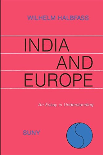 9780887067945: India and Europe: Encounters and Reflections: An Essay in Understanding