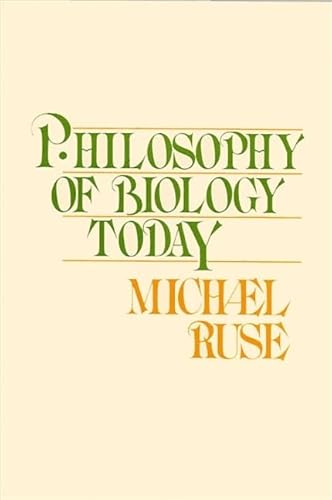 Beispielbild fr Philosophy of Biology Today (SUNY series in Philosophy and Biology) zum Verkauf von Books From California