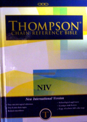 Beispielbild fr Thompson Chain Reference Bible (Style 823 index) - Regular Size NIV - Hardcover zum Verkauf von HPB-Emerald