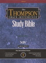 9780887070525: Large Print Thompson Chain Reference Bible-NIV
