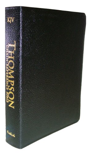 9780887071089: Thompson Chain Reference Study Bible: King James Version, Black Moroccan Leather