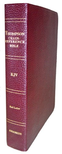 9780887071102: Thompson Chain-Reference Bible-KJV