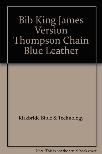 9780887071133: Thompson Chain Reference Bible