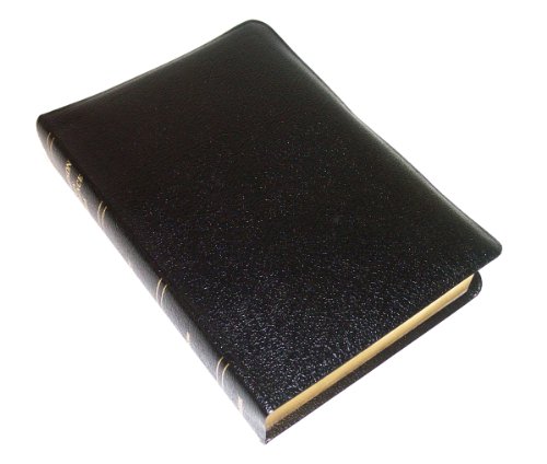 9780887071362: KJV - Black Bonded Leather - Handy Size - Thompson Chain Reference Bible (015390)