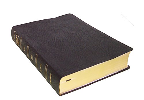 Stock image for KJV - Black Genuine Leather - Large Print - Thompson Chain Reference Bible (015140) for sale by Books Unplugged