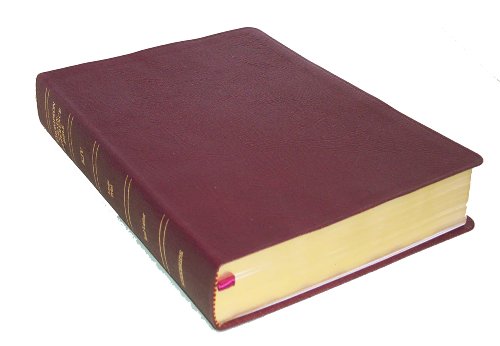 9780887071560: Thompson Chain-Reference Bible King James Version/Large Print/Red Letter/Burgundy/Deluxe Leather