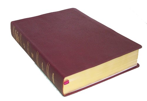 9780887071577: Thompson Chain-Reference Bible King James Version/Large Print/Deluxe Leather Indexed Burgundy: King James Verison/Large Print/Deluxe Leather Indexed Burgundy
