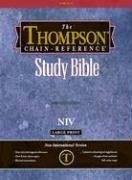 9780887071645: Large Print Thompson Chain Reference Bible-NIV