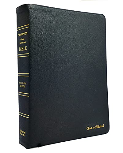 Imagen de archivo de Thompson Chain-Reference Bible King James Version/Red Letter/ a la venta por Half Price Books Inc.