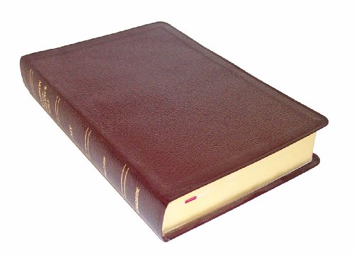 Beispielbild fr Thompson Chain Reference Bible (Style 809burgundy) - Regular Size NIV zum Verkauf von Sunshine State Books