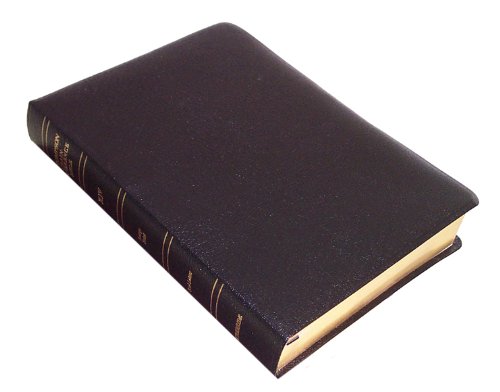 Imagen de archivo de Thompson Chain-Reference Bible King James Version/Large Print/Plain/Deluxe Black Leather a la venta por Books Unplugged