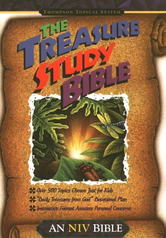 Beispielbild fr The Treasure Study Bible : An NIV Bible zum Verkauf von Once Upon A Time Books