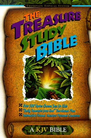 Beispielbild fr Treasure Study Bible-KJV zum Verkauf von ThriftBooks-Dallas