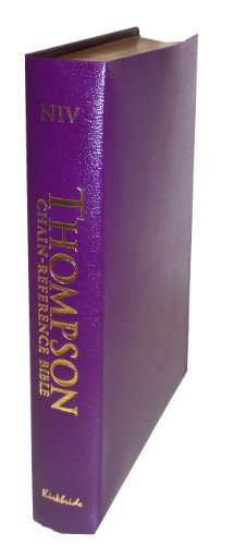 9780887073915: Thompson Chain Reference Bible (Style 809purple) - Regular Size NIV - Bonded Leather