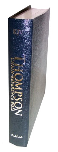 Thompson Chain Reference Bible (Style 509blue index) - Regular Size KJV - Bonded Leather - Frank Charles Thompson