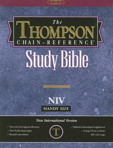 9780887075551: Thompson Chain-Reference Study Bible-NIV-Handy Size