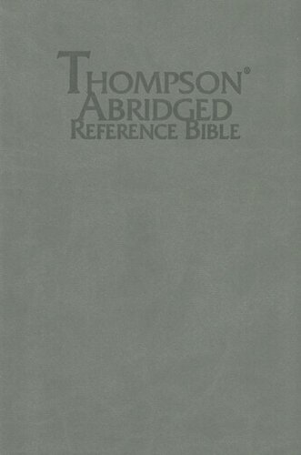 9780887075629: Thompson Abridged Reference Bible-KJV
