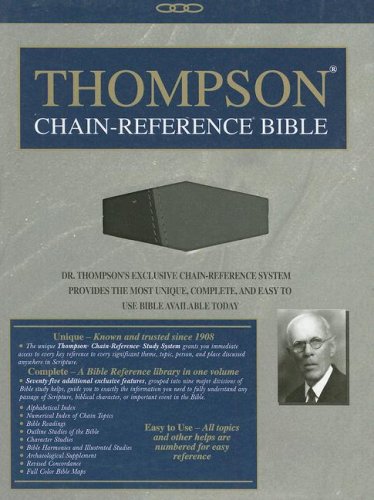 Beispielbild fr Thompson Chain Reference Bible-NIV zum Verkauf von Jay's Basement Books