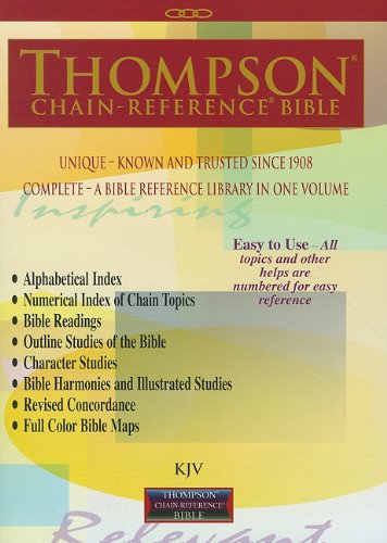 9780887076091: Thompson Chain-Reference Bible-KJV