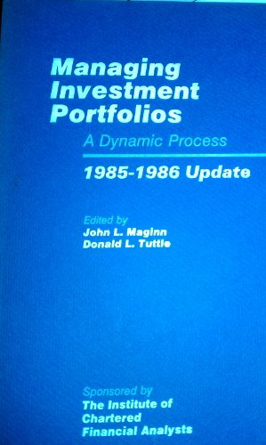 Imagen de archivo de Managing Investment Portfolios: A Dynamic Process/1985-1986 Update a la venta por ThriftBooks-Dallas