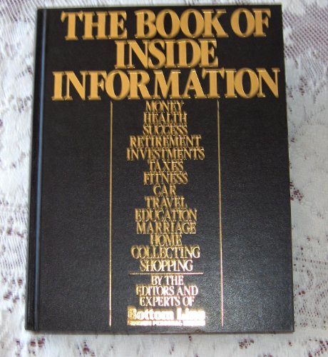 Beispielbild fr The Book of Inside Information zum Verkauf von Better World Books