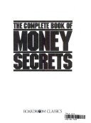 Beispielbild fr The complete book of money secrets zum Verkauf von Better World Books