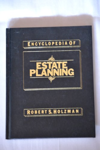9780887230394: Encyclopedia of estate planning