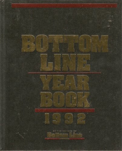9780887230417: Bottom Line Year Book 1992
