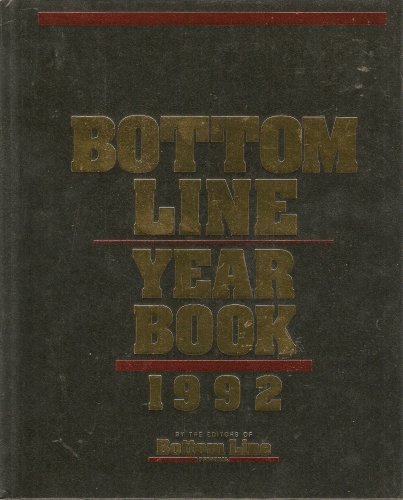 Stock image for Bottom Line Year Book 1992 for sale by Anderson Book