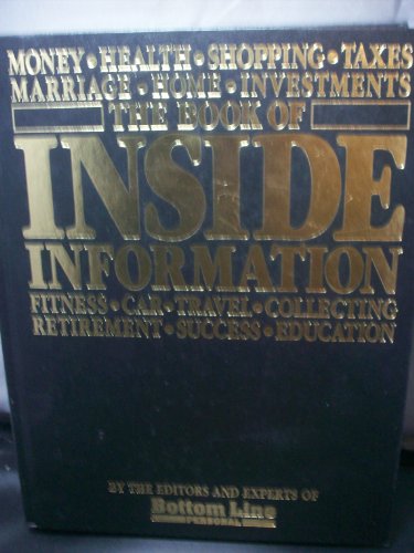 9780887230448: The Book of Inside Information