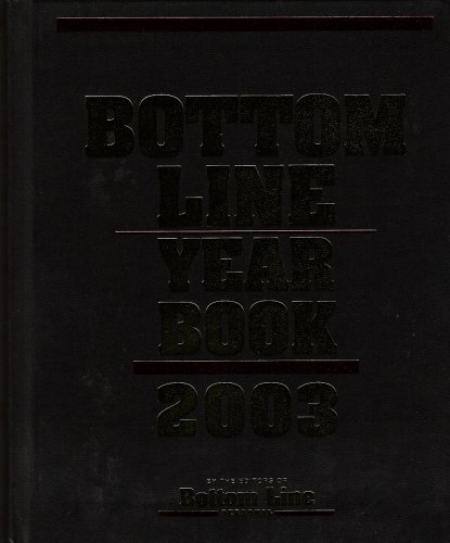 Stock image for Bottom Line Year Book 2003 for sale by SecondSale