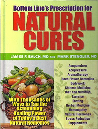 Beispielbild fr Prescription For Natural Cures Hardcover zum Verkauf von Better World Books: West