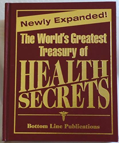 Imagen de archivo de The World's Greatest Treasury of Health Secerts a la venta por Better World Books: West