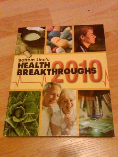 Imagen de archivo de Bottom Line's Health Breakthroughs 2010 a la venta por Better World Books