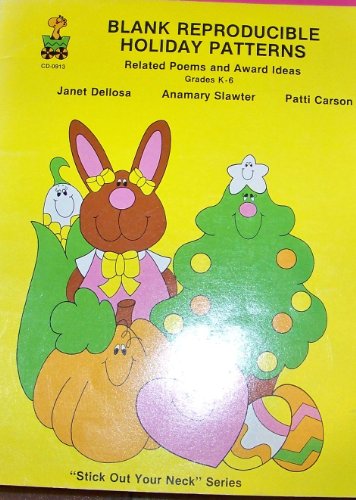 Imagen de archivo de Reproducible Blank Holiday Patterns (Stick Out Your Neck Series) a la venta por Wonder Book