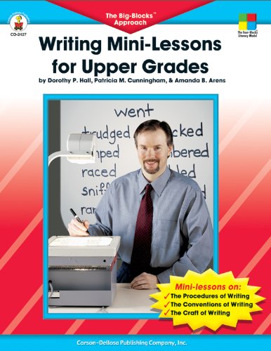 9780887241246: Writing Mini-lessons for Upper Grades: The Big-blocks Approach