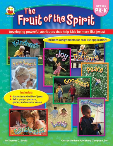 Stock image for Fruit of the Spirit, Grades PK - K for sale by BooksRun