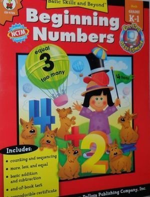 Stock image for Beginning Numbers: Grade Level-kindergarden (Basic Skills & Beyond) for sale by Wonder Book