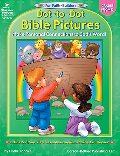 Beispielbild fr Dot-to-Dot Bible Pictures, Grades PK - K (Fun Faith-Builders) zum Verkauf von Gulf Coast Books