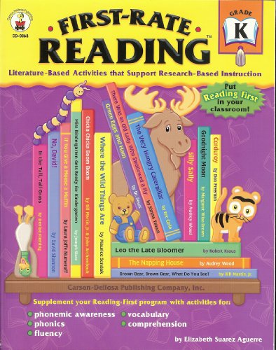 Beispielbild fr First-Rate Reading: Literature-Based Activities that Support Research-Based Instruction : Grade K zum Verkauf von Wonder Book