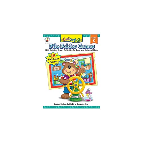 Colorful File Folder Games, Grade K (Colorful Game Books Series) (9780887242694) by Pressnall, Debra Olson