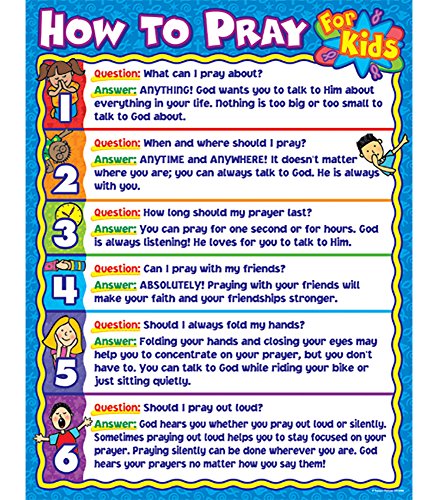 9780887242847: How to Pray for Kids Chart